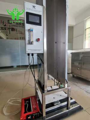Appareil de contrôle de capacité de diffusion de flamme pour l'équipement de test d'inflammabilité de textiles et de films