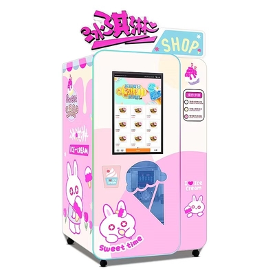 Distributeur automatique prêt congelé automatique de repas de distributeur automatique de crème glacée d'aliments surgelés