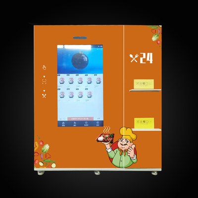 Distributeur automatique de pain de pizza de nourriture de YUYANG, distributeur automatique chauffé par micro-ondes