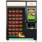 Le message publicitaire de YUYANG a automatisé le distributeur automatique chaud de nourriture 4G Wifi, machine de polissage en métal