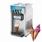Sorbetteur automatique à service doux, machine à glaces commerciale, table en acier inoxydable, 3 saveurs